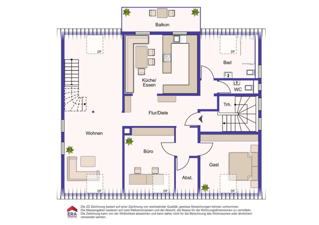 Grundriss 1. Etage